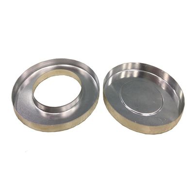 Custom sheet metal deep drawing stamping part met standaard en niet-standaard opties