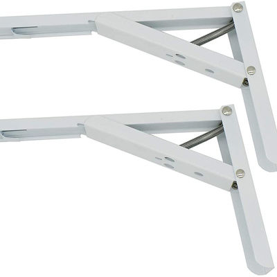 12" veerbeladen vouwplankbeugel voor wandmontage in de industrie 1,5-2 mm dik
