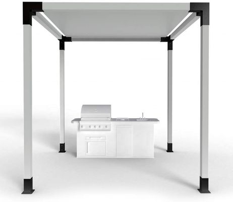 Stamped Steel Brackets Elevated Wood Stand Kit voor 4x4 Lumber ISO9001 2015 gecertificeerd