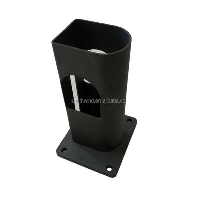 Professionele op maat gemaakte metalen basis met zwart polijsten van hardwareproducten