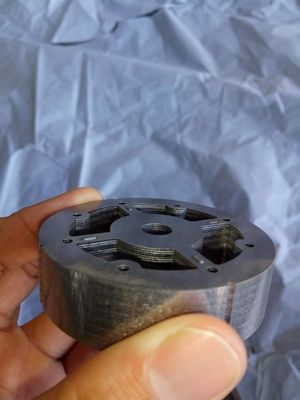 Gepersonaliseerde 12 gleuf borstelloze stator en magnetische gleuf rotor met materiaal keuze