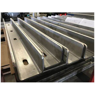 Gepersonaliseerde kleur Industrieel roestvrij staal/aluminiumplaat Metalen stempelen Buigen Laser snijden Fabricatie