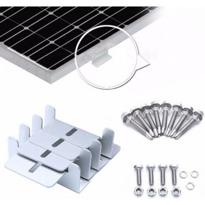 Hebei aangepaste kleur aluminium verstelbare zonnepaneel ondersteuning voor zonne-accessoires