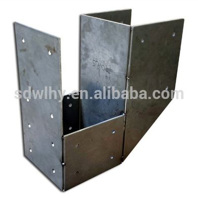 Metalen beugels op maat voor houtbalken