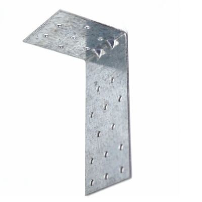 Gepersonaliseerde kleur metalen gegalvaniseerde hoek ijzeren hoekbeugel voor buigfabricage