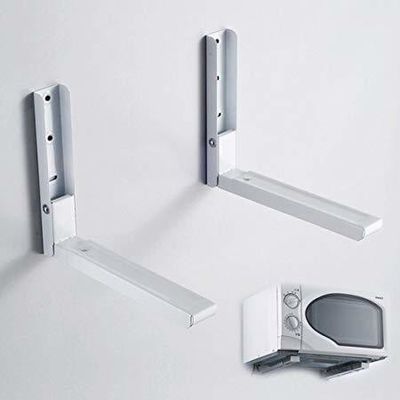 Gepersonaliseerde structuur TV-beugel voor zware microwaveoven Metalen beugels inbegrepen