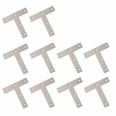 Vlakke T-vormige hoekbeugel reparatieplaat 45*160*140mm Houten constructie aansluiting voor meerdere doeleinden