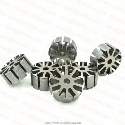 ISO/TS 16949 2000 Gecertificeerde op maat gemaakte rotor en stator voor siliciumstaal laminatie voor motoren