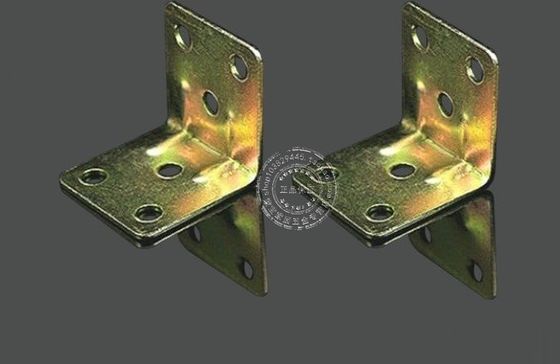 Hebei koper elektroplatering metalen stempel buighoek hoek beugel voor houtbalk