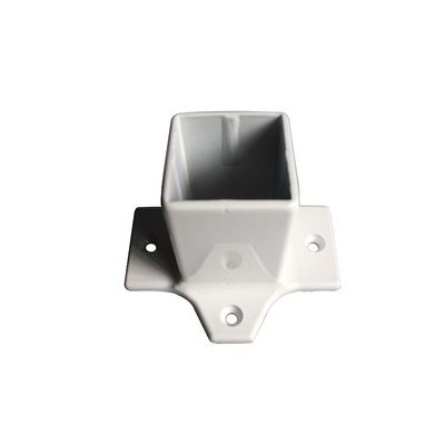 De vraag van de klant warm gedompeld gegalvaniseerd / Power Coated hek post basis voor uw projecten