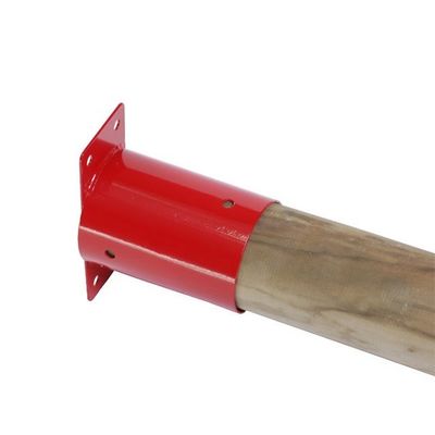 ISO9001 2008 gecertificeerde ronde balkwandconnector voor metalen wandbeugel Aanpasbaar