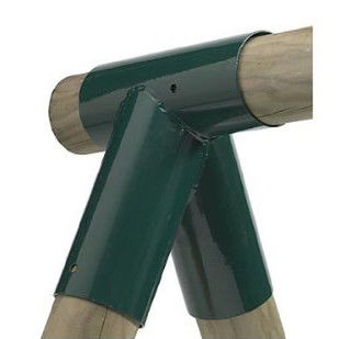 Gepersonaliseerde logo pijp swing set frame fitting hanger voor centrum speeltuin hardware