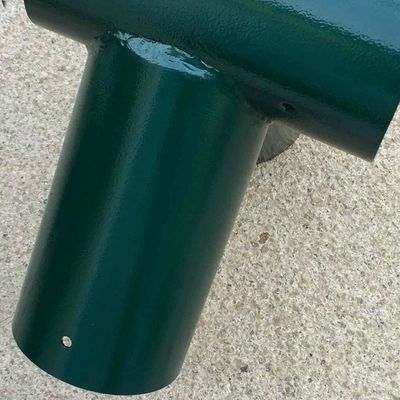 Gepersonaliseerde logo pijp swing set frame fitting hanger voor centrum speeltuin hardware