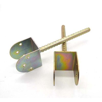 Vervaardiging van steunstukken Metalen schroefheining Basisstaafankers voor houten kaders
