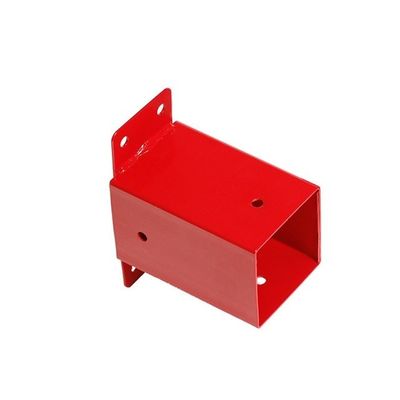 Op maat gemaakte vierkante balk wand connector voor metaal verf spray verstelbare swing een frame