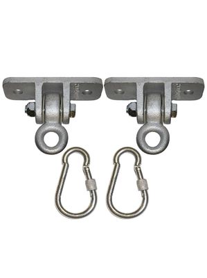 2 zware, ductiele ijzeren schommelhangers voor houten sets