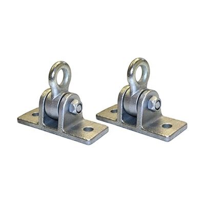 2 zware, ductiele ijzeren schommelhangers voor houten sets