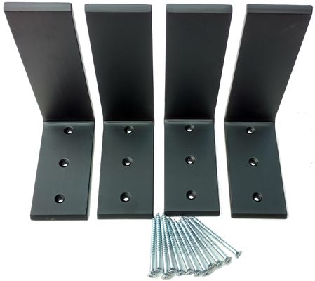 Heavy Duty Floating Countertop Support Bracket Custom Design voor eenzijdig bracket