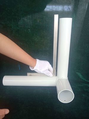 90° Twin Spoke Pole Top Mount Bracket met eenzijdige structuur en elke kleur