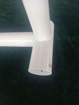 90° Twin Spoke Pole Top Mount Bracket met eenzijdige structuur en elke kleur
