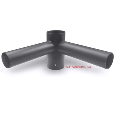 90° Twin Spoke Pole Top Mount Bracket met eenzijdige structuur en elke kleur