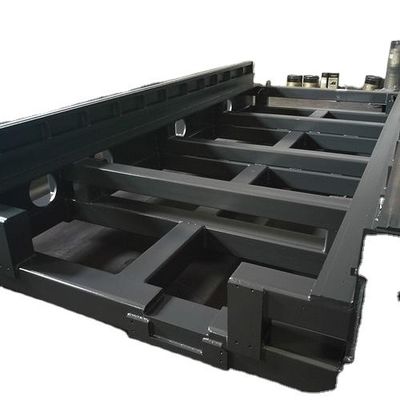Welding van grote plaatmetalen met constructiedeelen van staal
