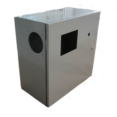 Op maat gemaakte elektronische instrumenten behuizing Stamping Punching Buigproces met schap