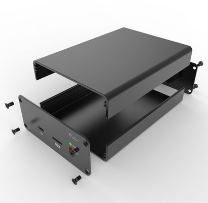 Gepersonaliseerde poedergecoate aluminium-extrusieprofielkas voor aanpassing van omhulsel