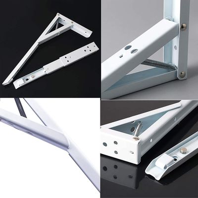 12" veerbeladen vouwplankbeugel voor wandmontage in de industrie 1,5-2 mm dik