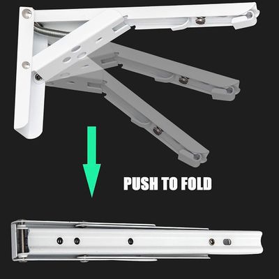 12" veerbeladen vouwplankbeugel voor wandmontage in de industrie 1,5-2 mm dik
