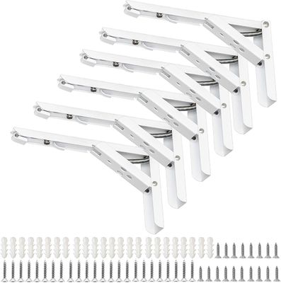 12" veerbeladen vouwplankbeugel voor wandmontage in de industrie 1,5-2 mm dik