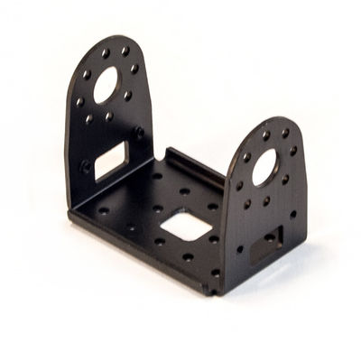 Klassieke Hardware-plank Bracket Stamping Welding Bracket in zwart met Power Coated Finish