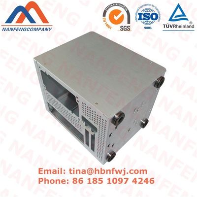 Op maat gemaakte aluminium mainframe shell voor elektronische apparatuur