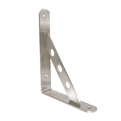 Zwart houten plankbeugelpatroon met aangepaste eenzijdige beugel en structuur