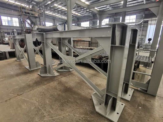 Niet-standaard zware staalconstructies Fabricatie van plaatmetalen Lasonderdelen Vervaardiging