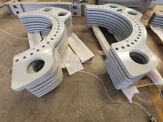Gepersonaliseerde zware metalen roestvrijstalen structuur lassen fabricage