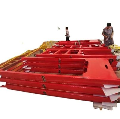 Fabricage van op maat gemaakte plaatweldmachines voor bosbouw