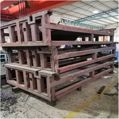 3-10 mm Dikte Zware structuur Stalen frame Las Fabricatie voor straatlichten