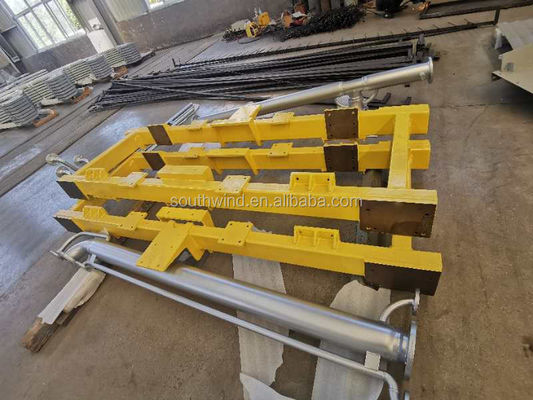 3-10 mm Dikte Zware structuur Stalen frame Las Fabricatie voor straatlichten