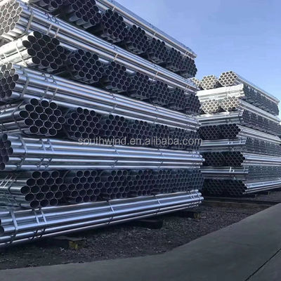 Op maat gemaakte zware staalstructuur, buigstukken van buizen, montage voor draagstukken
