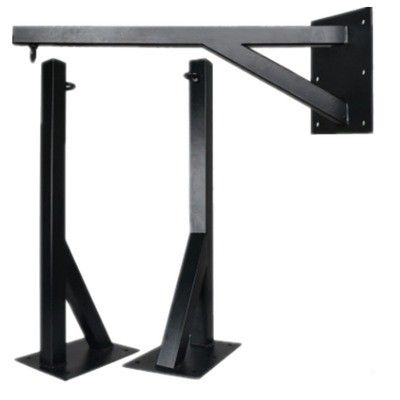 Triangle Bracket Structure Custom Punching Bag Support Rack voor een aangepaste bokszaal