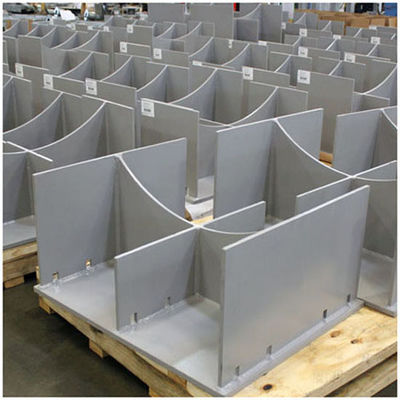 Aluminium legering buigen Lassen Punch CNC Aluminium plaat Laser snijden Custom proces