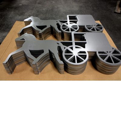 290 g aangepaste roestvrij staal aluminium ijzer productontwerp laser snijden service