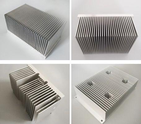 0.4-3 mm Dikte Aluminium Warmteafvoerprofiel voor aangepast spatulaontwerp in elke kleur