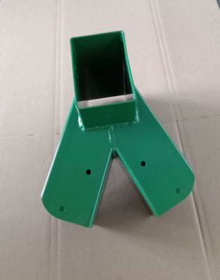 Triangle Bracket op maat voor zware koolstofstaal groene poedercoating schommel set