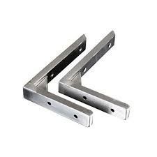 Gepersonaliseerde Heavy Duty L-plankbeugel voor DIY Open planken Hardware-processen Fressen