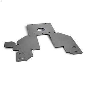 Elektronisch Hardware Plaat metalen verwerking met kleurverf afwerking door Hebei Nanfeng OEM