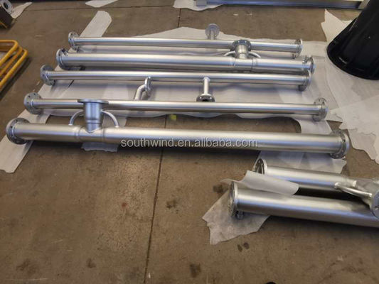 OEM Plaatmetalen Fabricatieonderdelen voor eindwerk Custom Welding Punching Bending Werkbehoeften