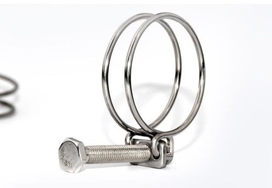 Veelgebruikte op maat gemaakte vasthoudende vlakke roestvrijstalen veerclip voor huishoudelijke artikelen