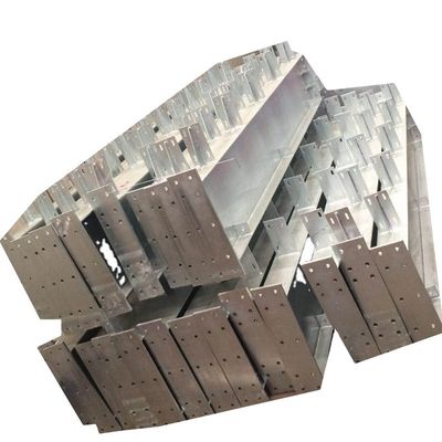 Op maat gemaakte staalbrugcomponent Verticaal frame truss voor huisbouw
